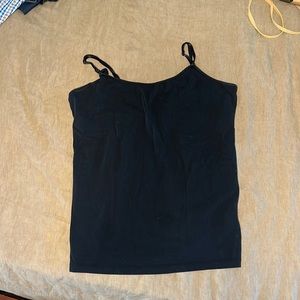 Motherhood maternity black nursing tank XL